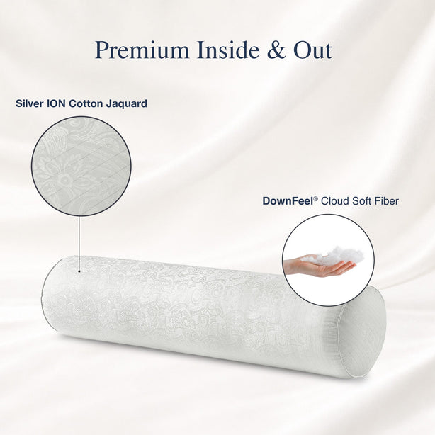 Bellami Silver ION Castor DownFeel Cloud Soft Fibre Bolster