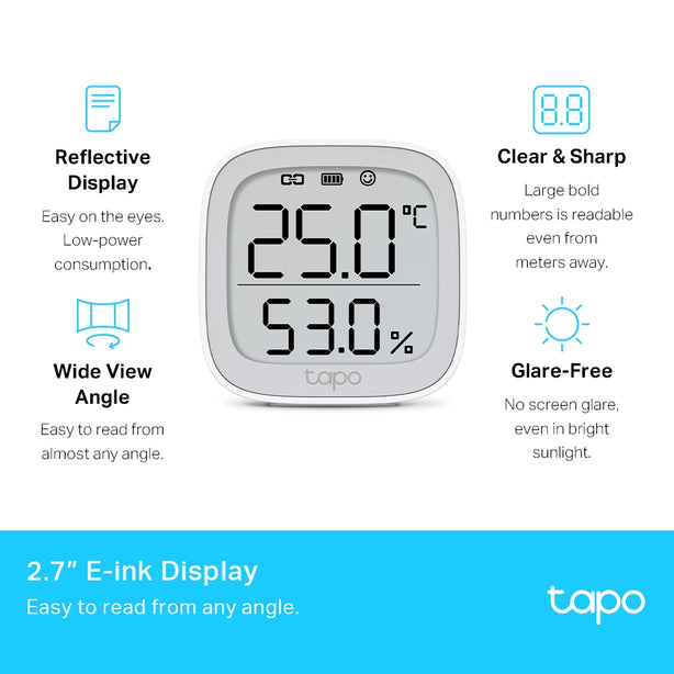 Tapo T315 Tapo Smart Temperature & Humidity Monitor