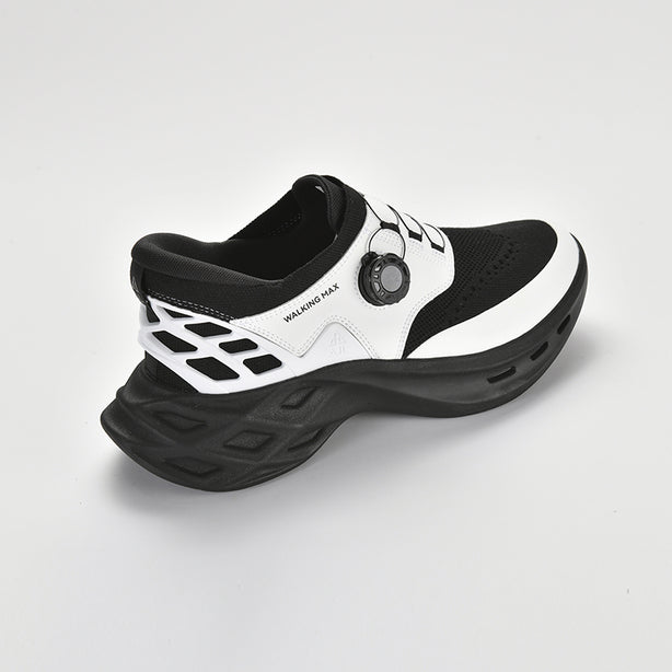 AJL Walking Max Classic Black White - Women Shoes YC005-1C