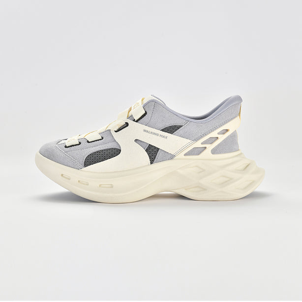 AJL Walking Max Ivory Grey- Men Shoes YC005-10B