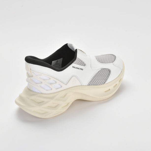 AJL Walking Pro Ivory White - Men Shoes YC005-2A