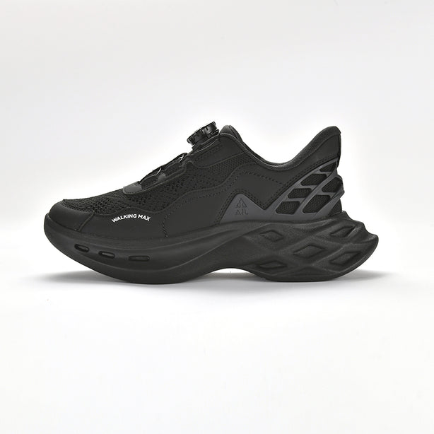AJL Walking Max Jet Black - Men Shoes YC005-9C