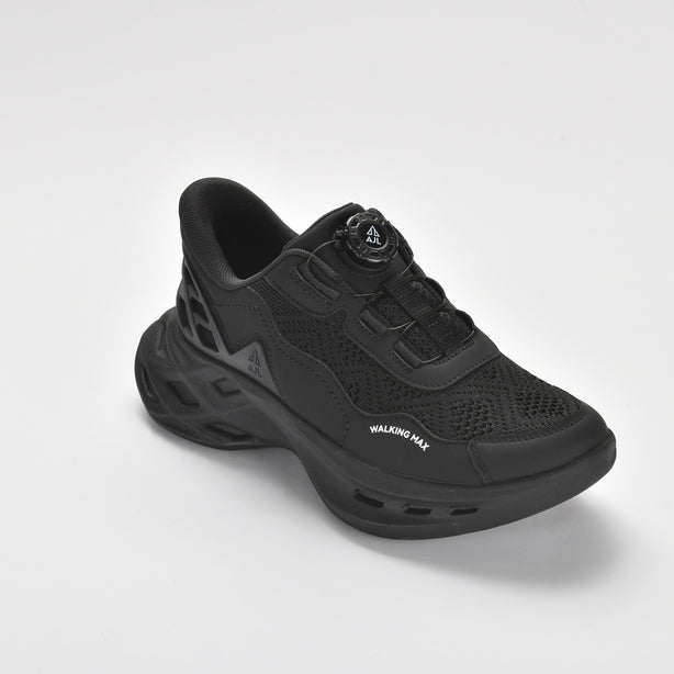 AJL Walking Max Jet Black - Men Shoes YC005-9C