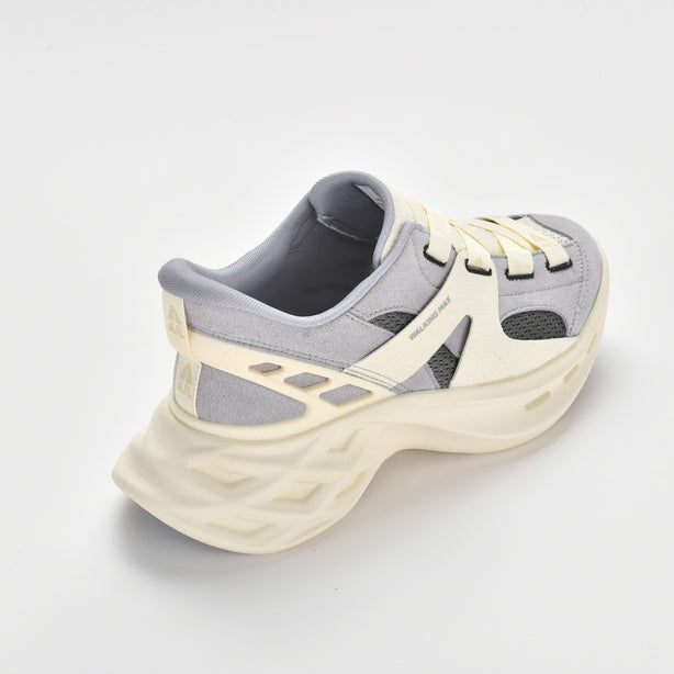 AJL Walking Max Ivory Grey- Women Shoes YC005-10B