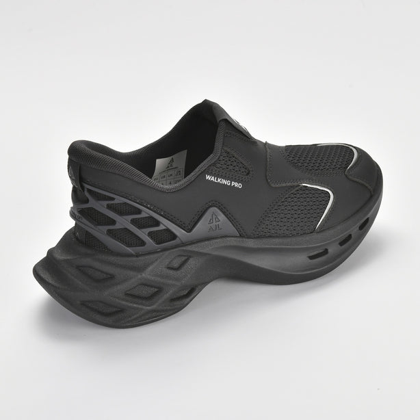 AJL Walking Pro Midnight Black - Men Shoes YC005-2B