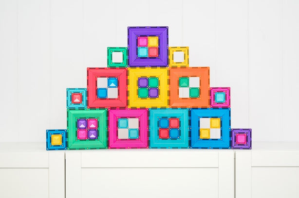 Connetix Tiles Bright Portal Pack 48 Pcs Educational Magnetic Tiles