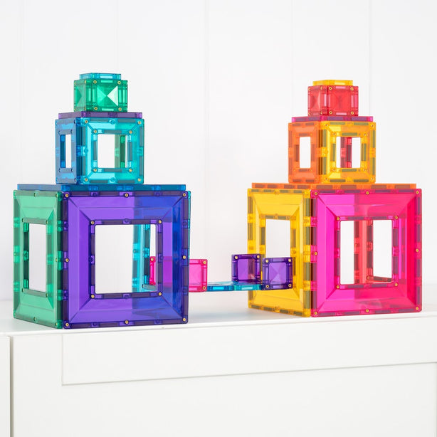 Connetix Tiles Bright Portal Pack 48 Pcs Educational Magnetic Tiles