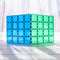Connetix Tiles Rainbow Blue & Green Base Plate 2 Pcs Educational Magnetic Tiles