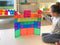 Connetix Tiles Rainbow Square Pack 40 Pcs Educational Magnetic Tiles