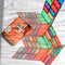 Connetix Tiles Rainbow Square Pack 40 Pcs Educational Magnetic Tiles