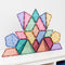 Connetix Tiles Pastel Shape Expansion Pack 48 Pcs Educational Magnetic Tiles