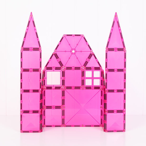 Connetix Tiles Charity Pack Pink 20 Pcs Educational Magnetic Tiles