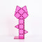 Connetix Tiles Charity Pack Pink 20 Pcs Educational Magnetic Tiles