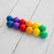 Connetix Tiles Rainbow Ball Pack 12 Pcs Educational Magnetic Tiles