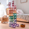 Connetix Tiles Pastel Ball Run Pack 106 Pcs Educational Magnetic Tiles