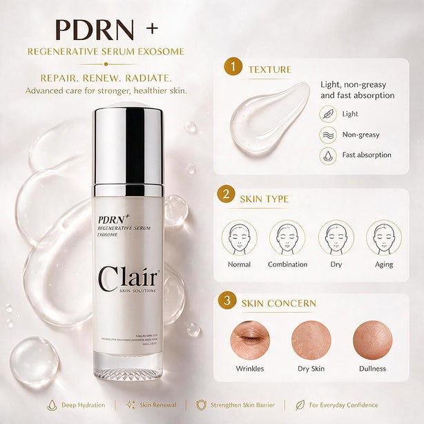 Clair Skin Solutions PDRN+ Regenerative Serum Exosome 30ml