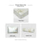 Intero Cupro Morgan 1800TC PIMA Cotton Printed Jacquard Luxury Bedding Set
