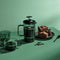 Ad Hoc Tinted Grey Borosilicate Glass Impact French Press Coffee Maker Ø9xH17cm, 600ml