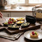 Matfer Exopan Stainless Steel Non-Stick Fluted Boat-Shaped Tartlet Tins L8.5xW3.5cm, 25Pcs/Pack