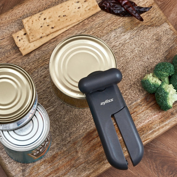 Zyliss Magican Polypropylene Can Opener With Ergnomic Handle, L55xW5xH15cm, Gray