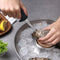 Zyliss Stainless Steel Tapered Blade Oyster Knife With Unique Ergo-Dynamic 135degree  Angle Handle And Integrated Finger Guard, Gray, Shucker Paddy