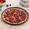 Matfer Exopan Stainless Steel Non-Stick Fluted Round Tart Tin Dia24xH2.4cm