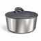 Zyliss Stainless Steel Small Easy Spin Salad Spinner L23xW23xH12cm