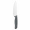 Zyliss Utility Stainless Steel Chef Knife With Translucent Blade Cover 15cm, Gray