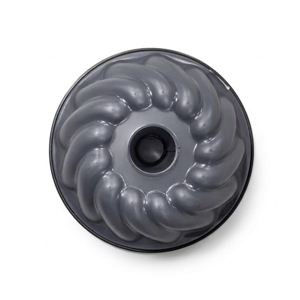 Matfer Exopan Stainless Steel Non-Stick Kouglof Cake Tin Dia24xH11cm