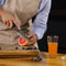 Zyliss Utility Stainless Steel Chef Knife With Translucent Blade Cover 15cm, Gray