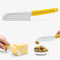 Dreamfarm Nylon Knibble Lite Cheese Knife 3-In-1 Slices, Spreads & Forks L23xW4.1cm, 0.03Kg,Yellow