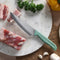 Zyliss Classic Stainless Steel Utility Knife With Translucent Blade Cover 13cm, Green