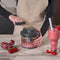 Zyliss Polystyrene Easy Pull Food Processor, L14.7xW13.4xH14.1cm, Gray