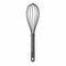 Zyliss Silicone Large Balloon Whisk L6.5xW6.5xH30.5cm, Head Heat Resistant To 240degree C, Handle Heat Resistant To 80degree C, Gray