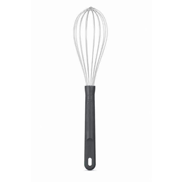 Zyliss Polypropylene Medium Balloon Whisk L6xW6xH26cm, Handle Heat Resistant To 80degree C, Gray