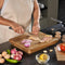 Zyliss Utility Stainless Steel Carving Knife With Translucent Blade Cover 18.8cm, Gray