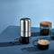 Ad Hoc Stainless Steel Electric Pepper And Salt Mill With Ceramic Grinder USB Rechargeable Ø8xH18.6cm, I.Mill, Ceracut