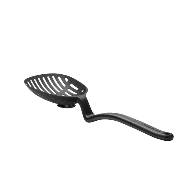 Dreamfarm Nylon Lestrain Scoop Strainer Dripless Sit Up Strainer L32.6xW12.4cm, 0.09Kg,Black
