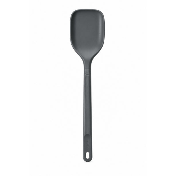 Zyliss Polybutylene Terephthalate Large Spoon L1.7X.W7.5cmxH31.7cm, Head Heat Resistant To 200degree C, Handle Heat Resistant To 80degree C, Gray