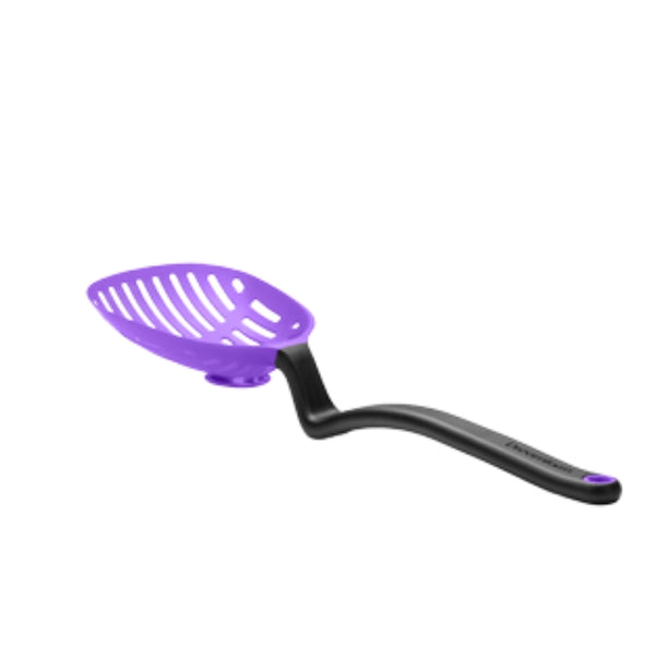 Dreamfarm Nylon Lestrain Scoop Strainer Dripless Sit Up Strainer L28.8xW9.9cm, 0.08Kg,Purple