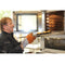 Matfer Leather Heat-Resistant Oven Mitts L40xW20cm