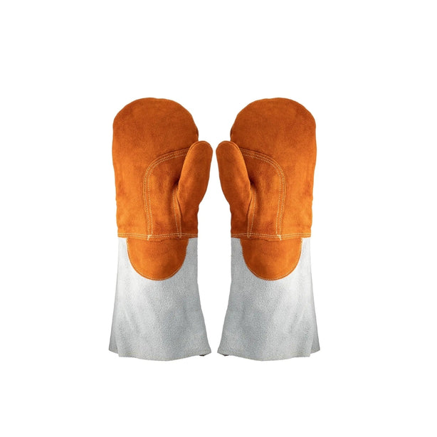 Matfer Leather Heat-Resistant Oven Mitts L40xW20cm