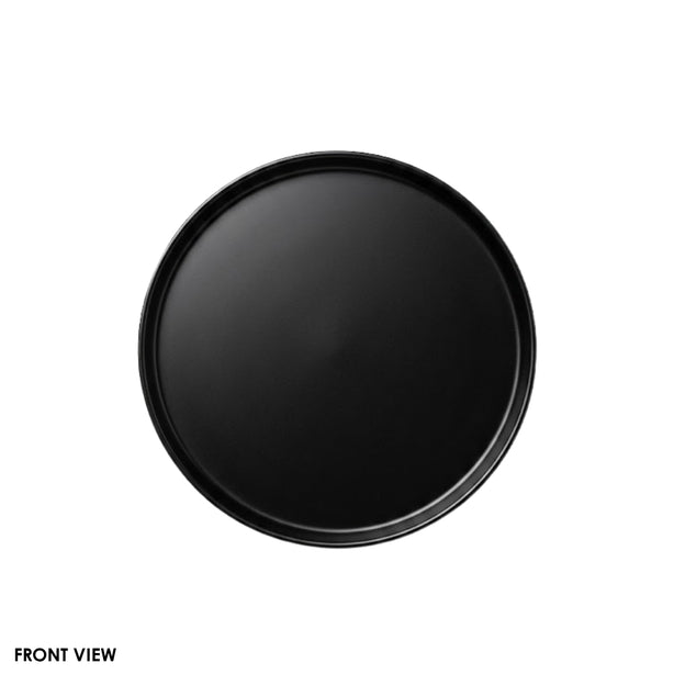 Matfer Exal Aluminium Round Non-Stick Baking Tray Dia28cm, Black