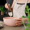 Zyliss Silicone Medium Spoontula L1.9xW5xH29.6cm, Head Heat Resistant To 240degree C, Handle Heat Resistant To 80degree C, Gray