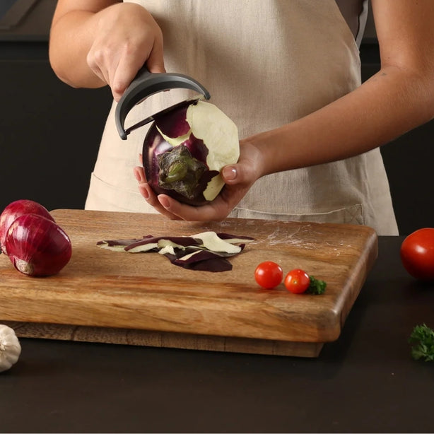 Zyliss Polypropylene Universal Wide Peeler L3xW10.7xH19.2cm, Gray