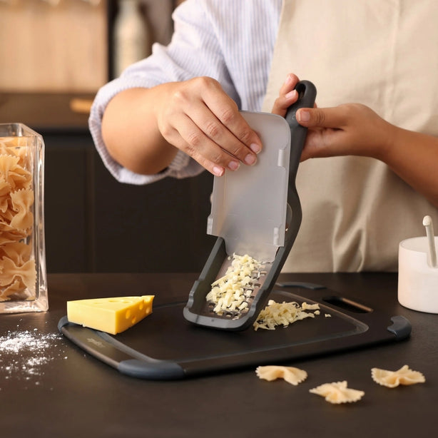 Zyliss Polypropylene Coarse Grater, L2.4xW7.2xH28cm, Gray