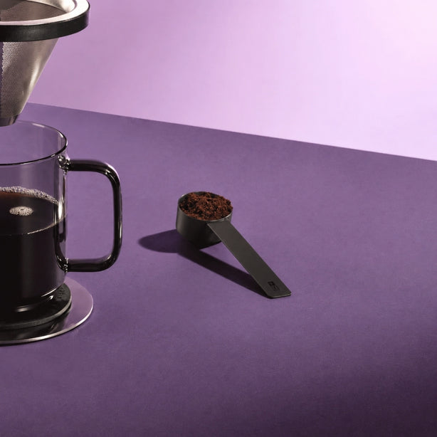Adhoc Black Stainless Steel Coffee Measure L24xW4xH2.2cm, Moro
