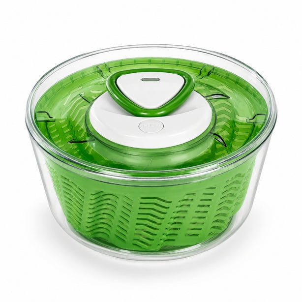 Zyliss Acrylonitrile Butadiene Styrene Large Easy Spin 2 Salad Spinner L26xW26xH14cm, Green