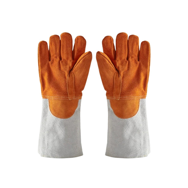 Matfer Leather Heat-Resistant Oven Gloves L40cm