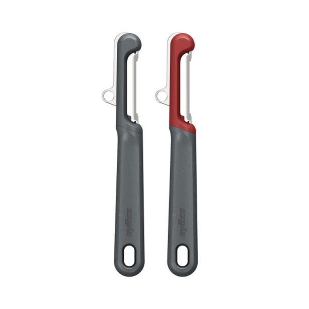 Zyliss Polypropylene 2-Piece Peeler Set (Universal And Soft Skin) L17.5xW2.8xH2.2cm